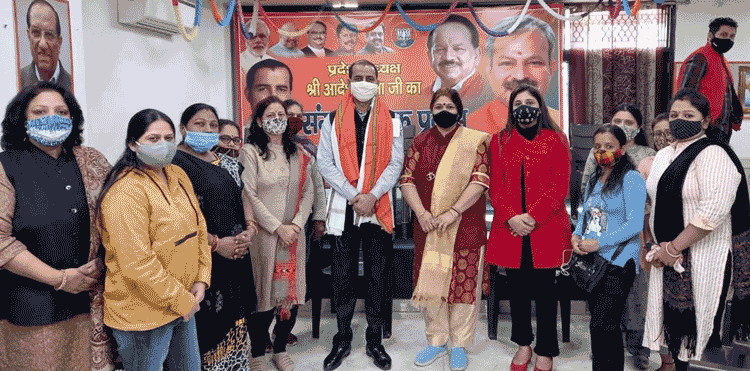 मोनिका छाबड़ा बनी चांदनी चौक जिले की bjp महिला मोर्चा अध्यक्ष