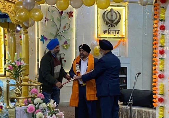 दर्शन सिंह चढ्ढा बने गुरुद्वारा गुरु सिंह सभा इन्द्रलोक के अध्यक्ष