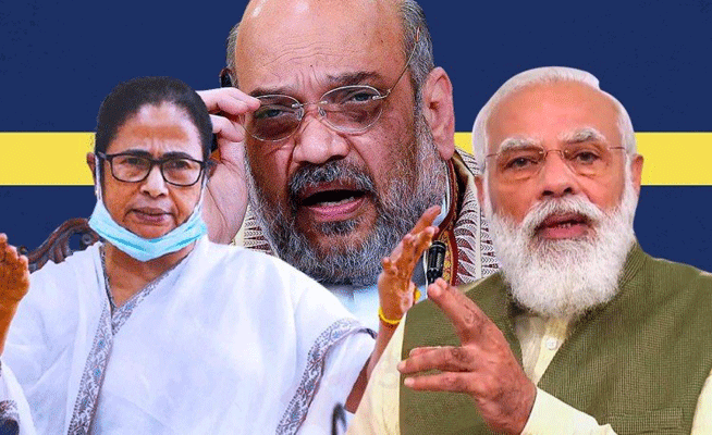 बंगाल में tmc, तमिलनाडु में dmk, केरल में वाम मोर्चा और असम में bjp को बहुमत