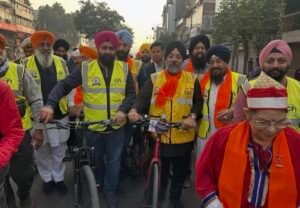 सिख नेता मंजीत सिंह gk ने शुरू की अनोखी साइकिल यात्रा, सिक्खी बचाने का संकल्प 1 सिख नेता मंजीत सिंह gk ने शुरू की अनोखी साइकिल यात्रा, सिक्खी बचाने का संकल्प