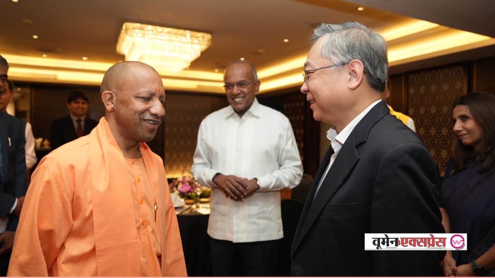 CM योगी ने सिंगापुर के उप-प्रधानमंत्री से की मुलाकात, सेमीकंडक्टर, ग्रीन हाइड्रोजन और सुरक्षा मॉडल पर हुई बातचीत