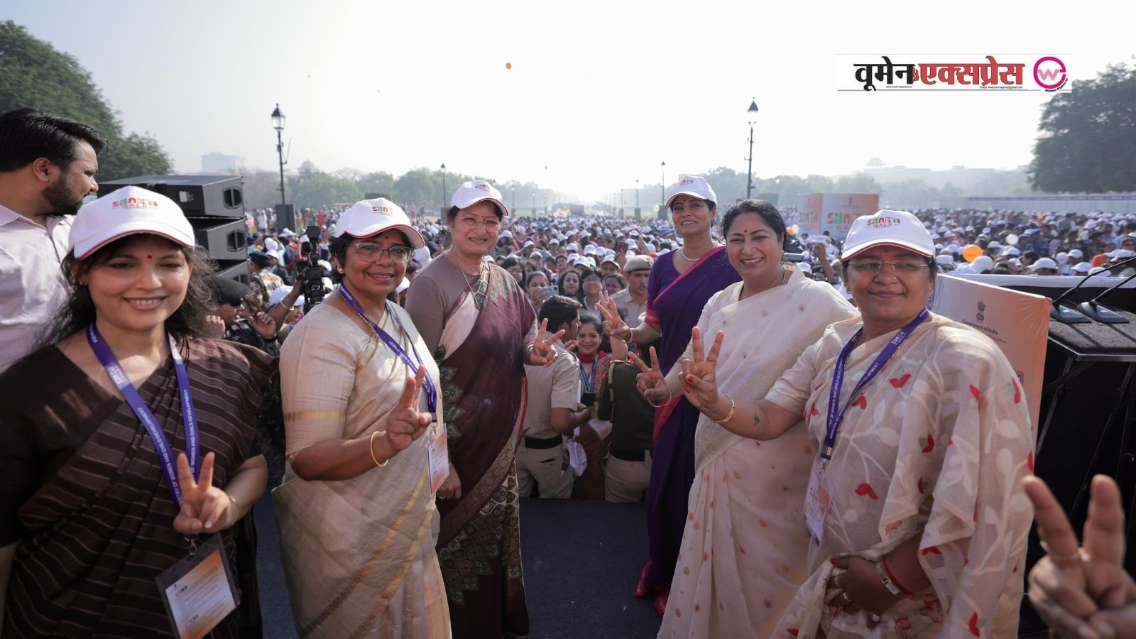 Women's Day 2026: दिल्ली के कर्तव्य पथ पर शक्ति वॉक में 3000+ महिलाओं ने दिखाई ताकत