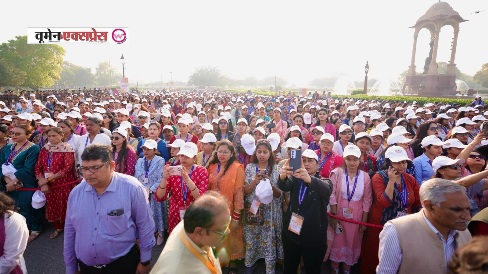 Women's Day 2026: दिल्ली के कर्तव्य पथ पर शक्ति वॉक में 3000+ महिलाओं ने दिखाई ताकत