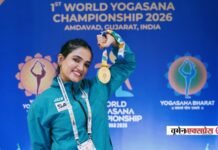 विश्व योगासन चैंपियनशिप 2026: गुजरात की हीना राजगोर ने भारत को स्वर्ण दिलाया, टीम 50 पदकों के साथ टॉप पर विश्व योगासन चैंपियनशिप 2026: गुजरात की हीना राजगोर ने भारत को स्वर्ण दिलाया, टीम 50 पदकों के साथ टॉप पर