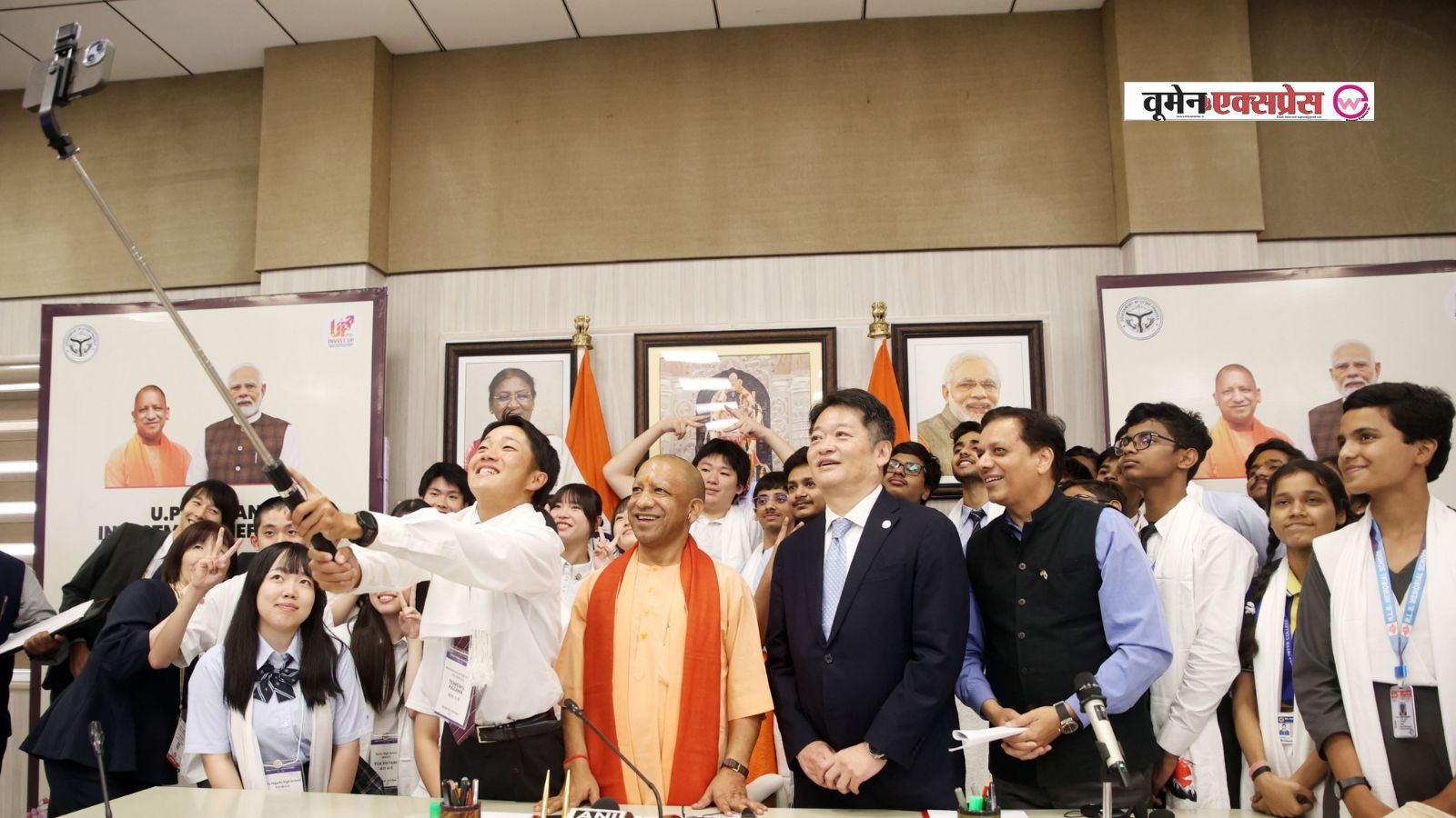 'ओहायो गोजाइमासु' से शुरुआत, 'अरिगातो' पर खत्म, जब सीएम आवास पर जापानी बच्चों से खुलकर मिले योगी आदित्यनाथ